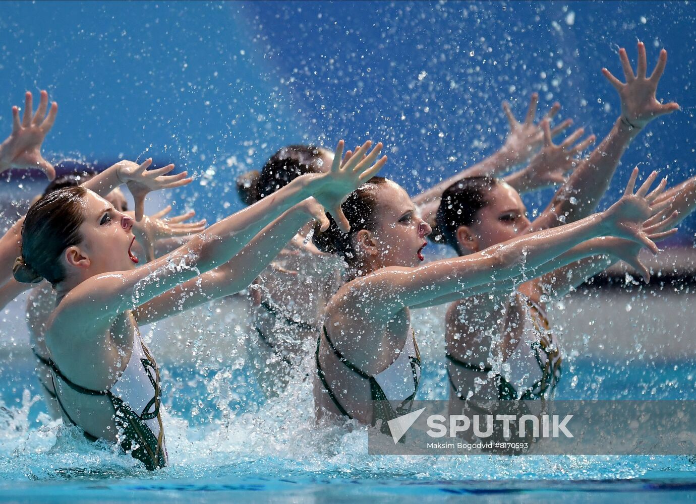 Russia Artistic Swimming Championship Team Sputnik Mediabank