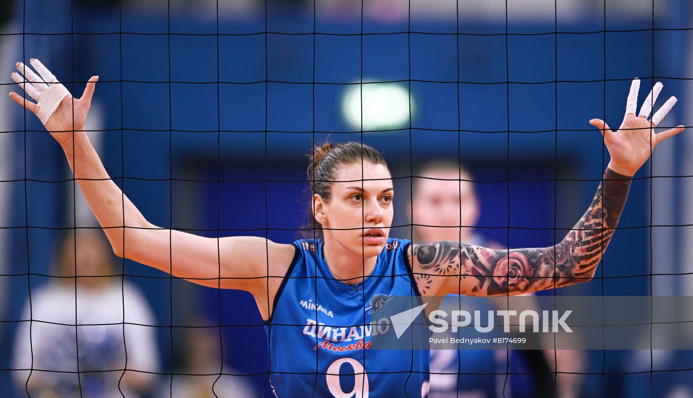 Russia Volleyball Superleague Women Dynamo Lokomotiv Sputnik Mediabank