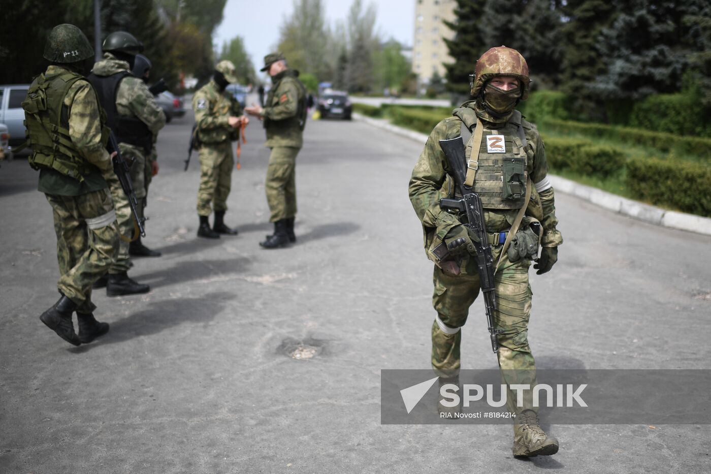 Ukraine Russia Military Operation St. Ribbon Campaign Sputnik