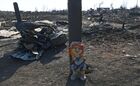 The view shows burnt - out settlement as a result of a large fire during a storm wind on May 7, in the city of Uyar, Krasnoyarsk region, Russia. According to official data, 827 buildings burned down in Krasnoyarsk region on May 7, including 518 residential buildings in 60 settlements, 8 people were killed. Location: Russia, Krasnodar region. Author: Ilya Naymushin/Sputnik. Russia Wildfires