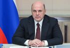 Russian Prime Minister Mikhail Mishustin attends a meeting of President Vladimir Putin on economic issues via a video conference in Moscow, Russia. Location: Russia, Moscow. Author: Alexander Astafyev/Sputnik. Russia Putin Economy
