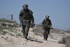 Sappers of one of the engineering brigades of the Russian troops clear the area of the Arabat Spit, which connects Crimea with the Kherson region along the Sea of Azov, from anti-tank mines, in Kherson region, Ukraine. Location: Ukraine, Kherson region. Author: RIA Novosti/Sputnik. Ukraine Russia Military Operation Demining