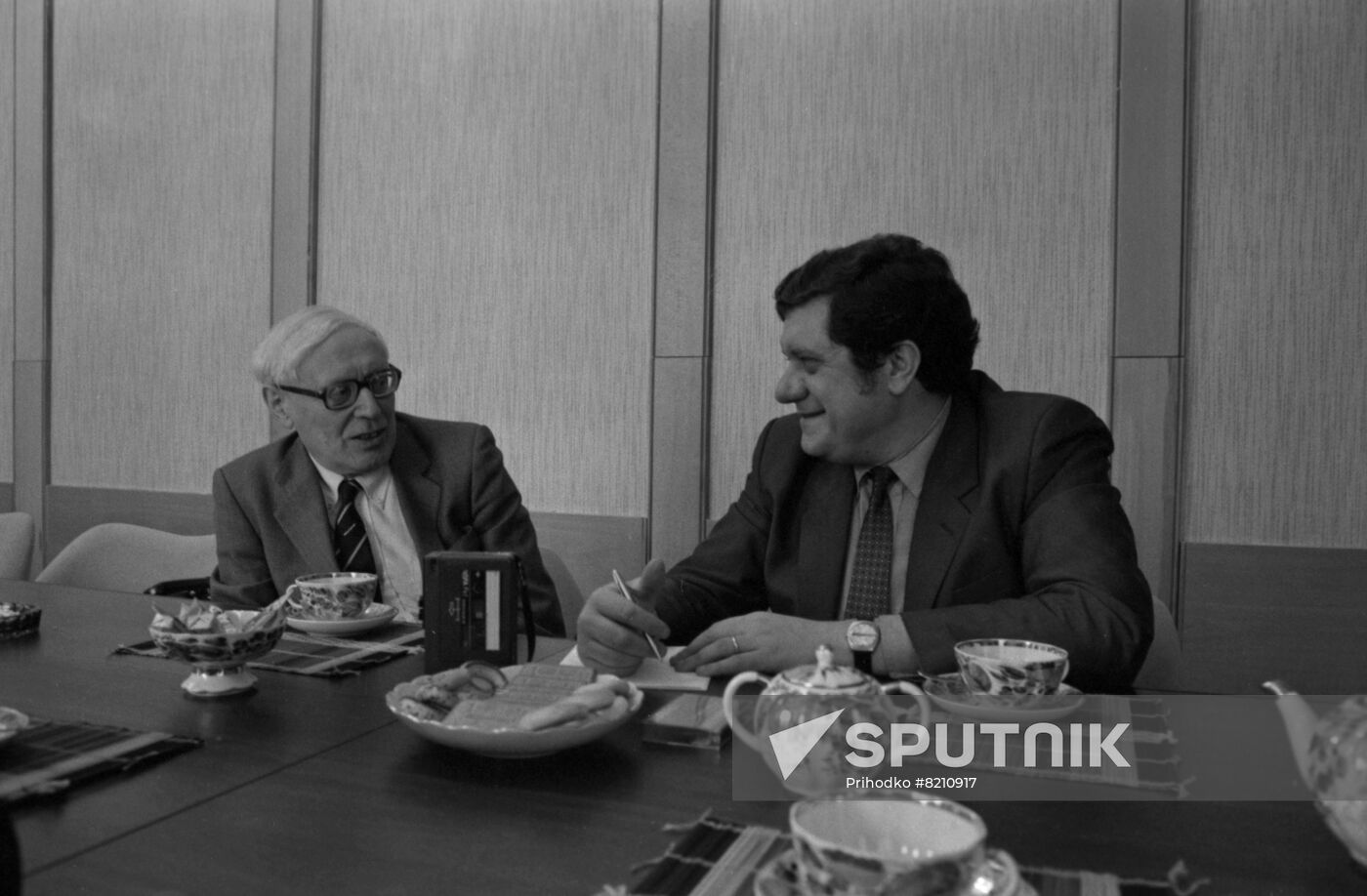 Soviet chess player and world champion Mikhail Botvinnik Sputnik