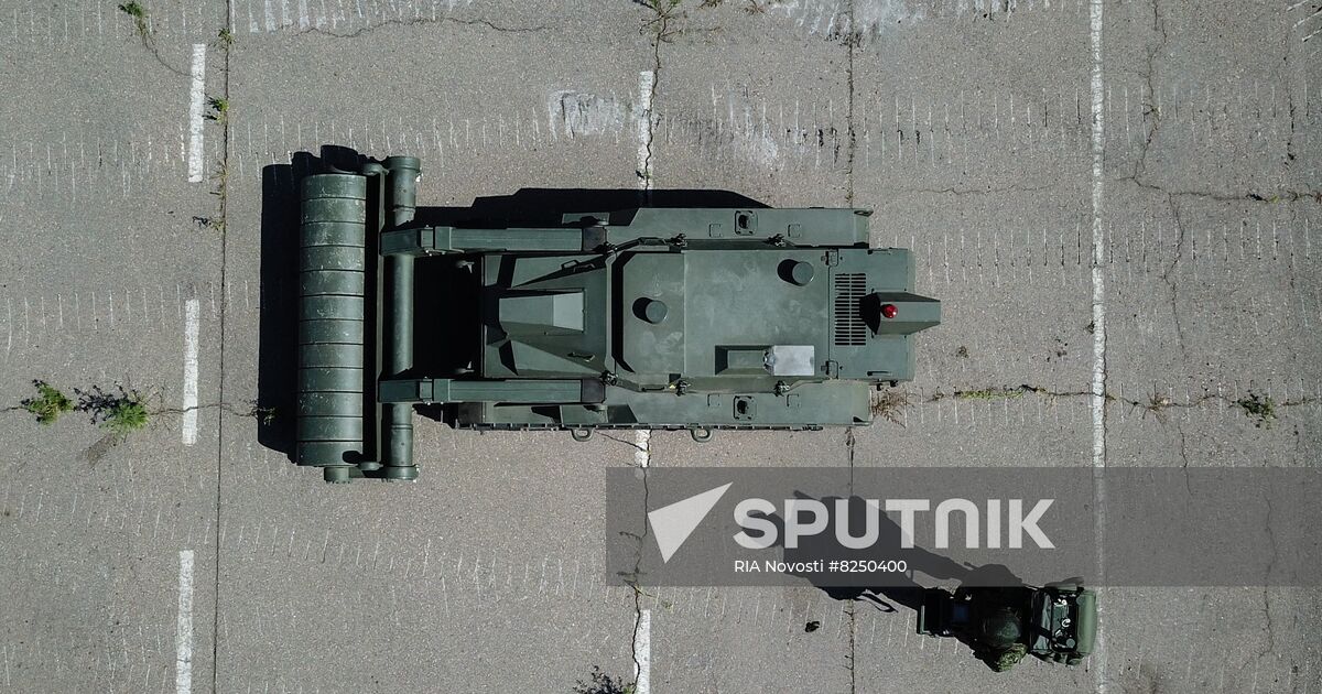 DPR Russia Ukraine Military Operation Sapper Robots | Sputnik ...