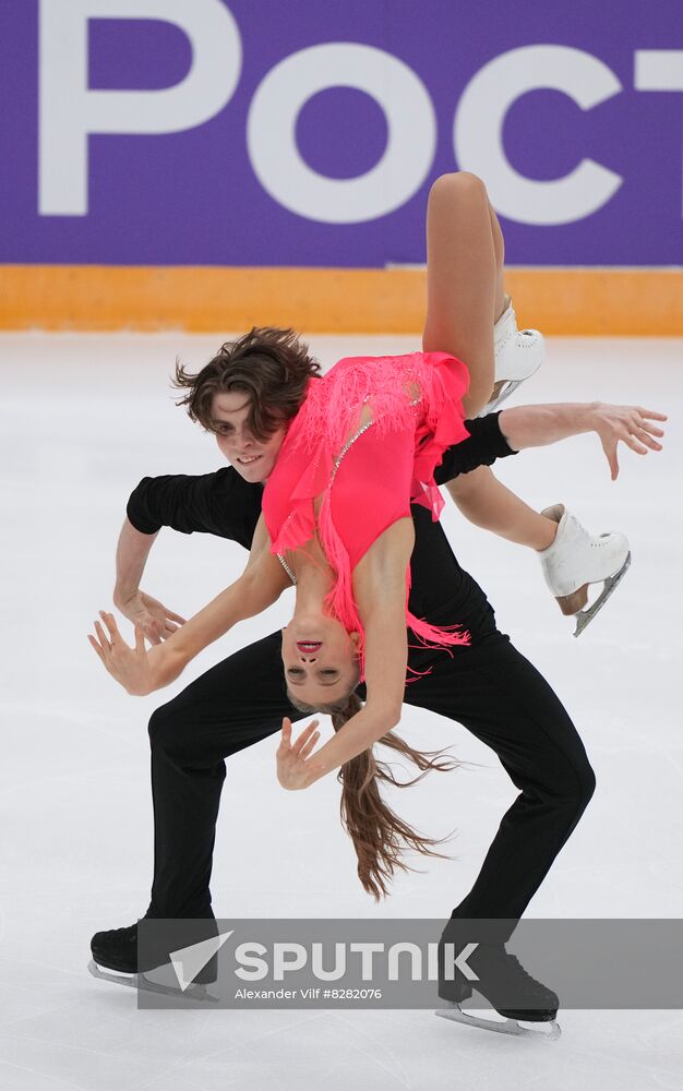 Russia Figure Skating Test Skates Ice Dance Sputnik Mediabank