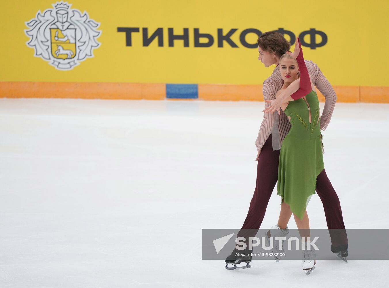 Russia Figure Skating Test Skates Ice Dance Sputnik Mediabank