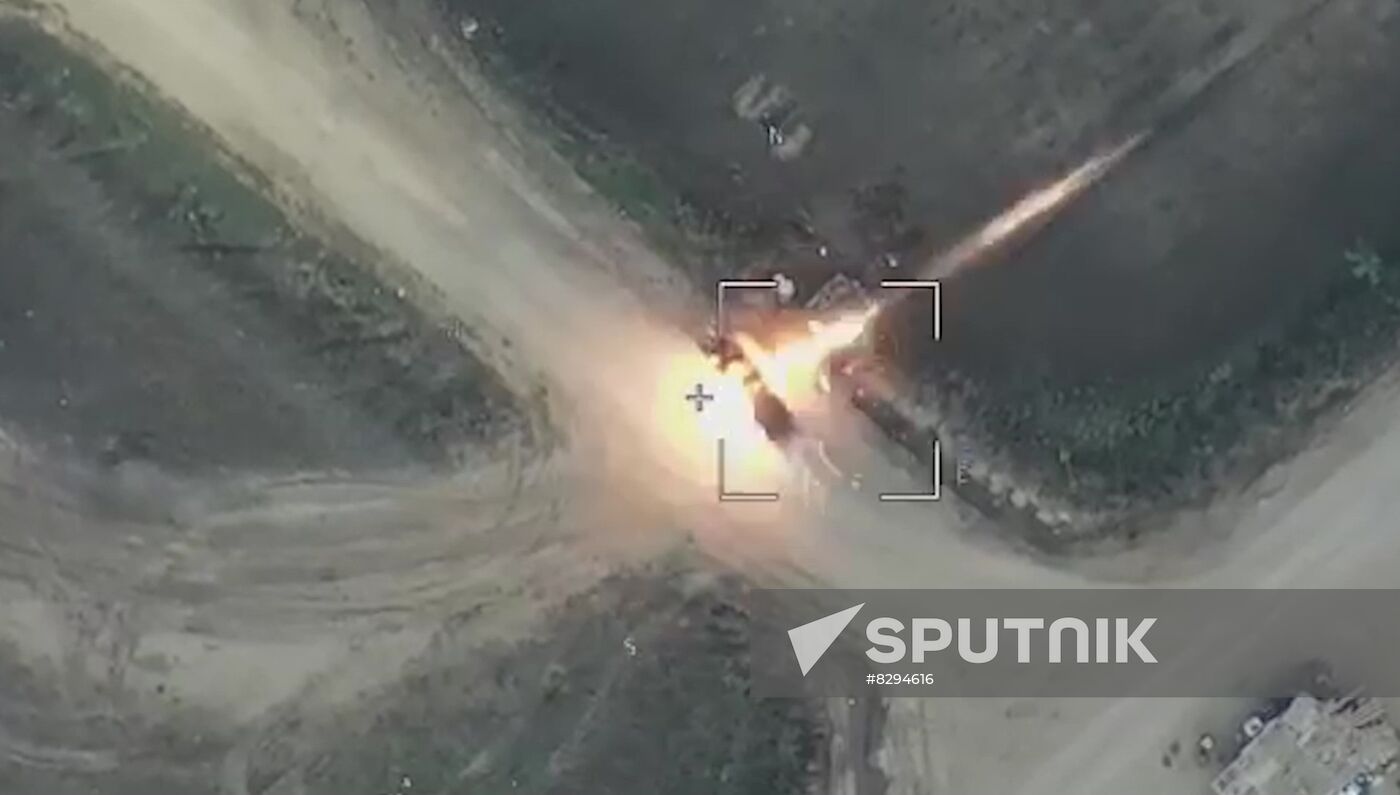 Ukraine Russia Military Operation Loitering Munition | Sputnik Mediabank