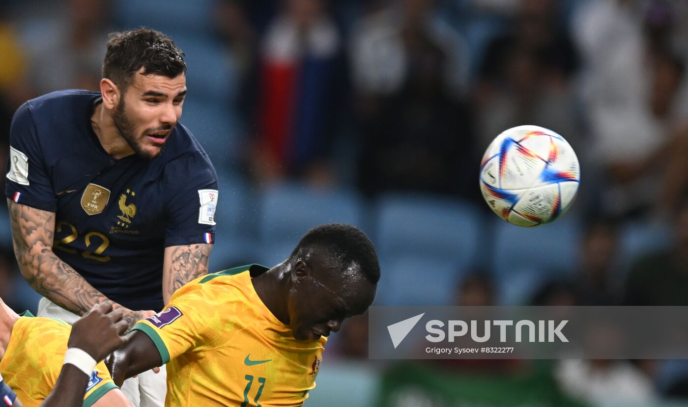 Qatar Soccer World Cup France Australia Sputnik Mediabank