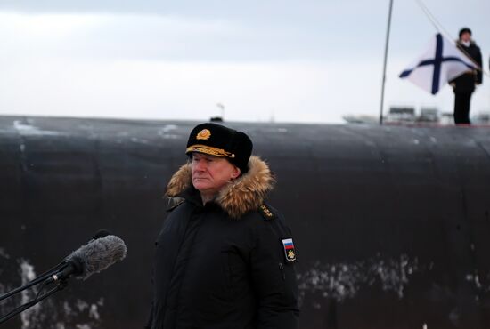 Russia Navy Submarine Commissioning | Sputnik Mediabank