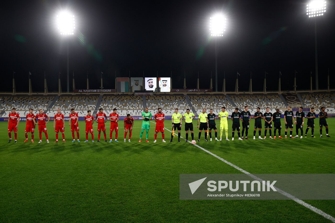 UAE Russian PremierLeague Winter Cup Krasnodar Spartak Sputnik