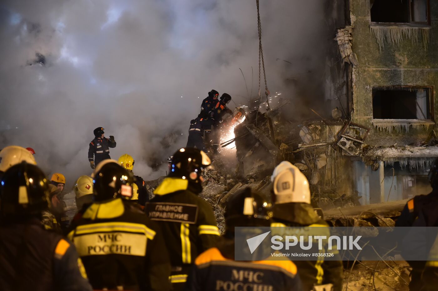 Russia Gas Explosion Aftermath Sputnik Mediabank
