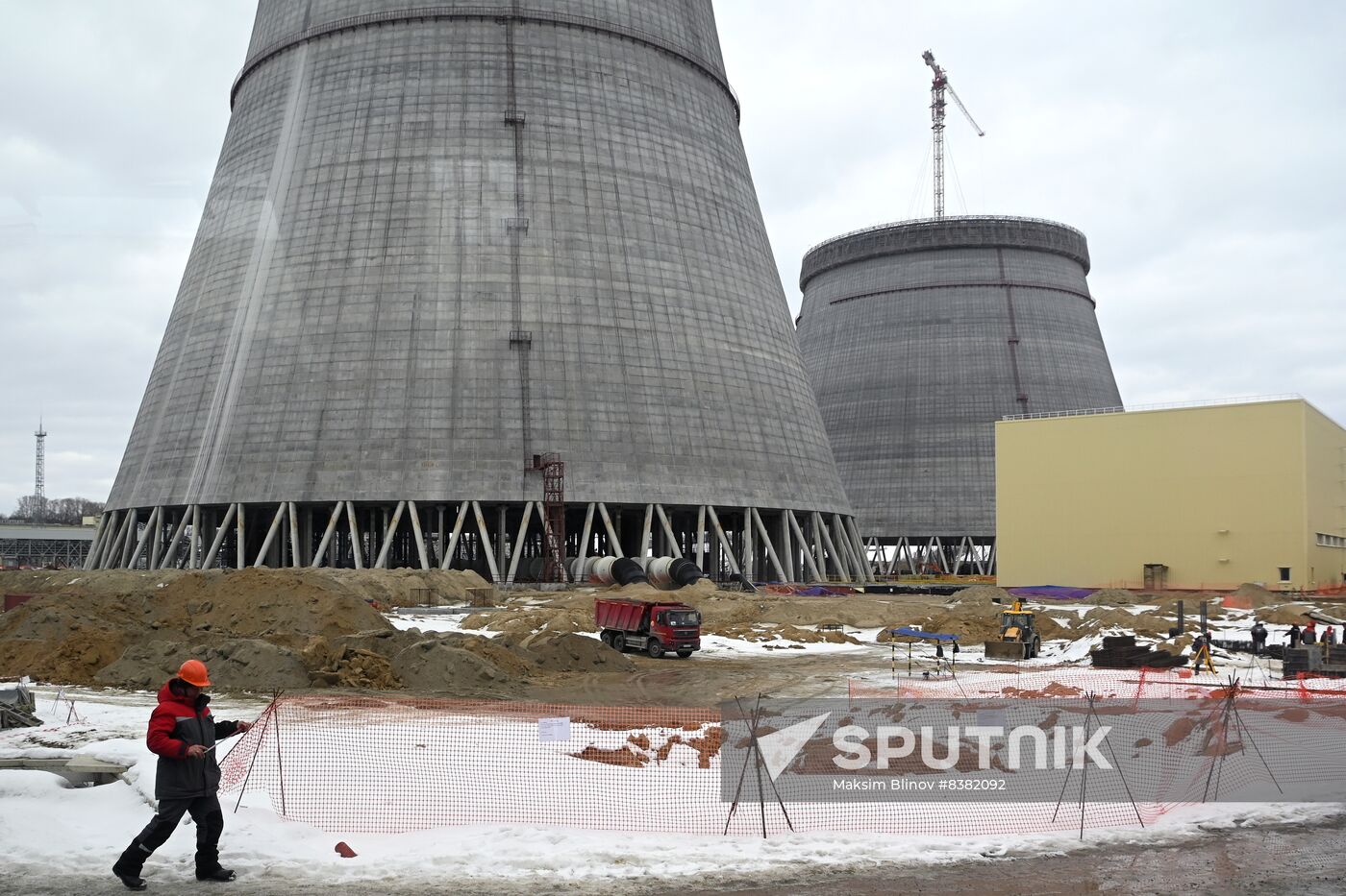 Russia Kursk II NPP Constructon Sputnik Mediabank