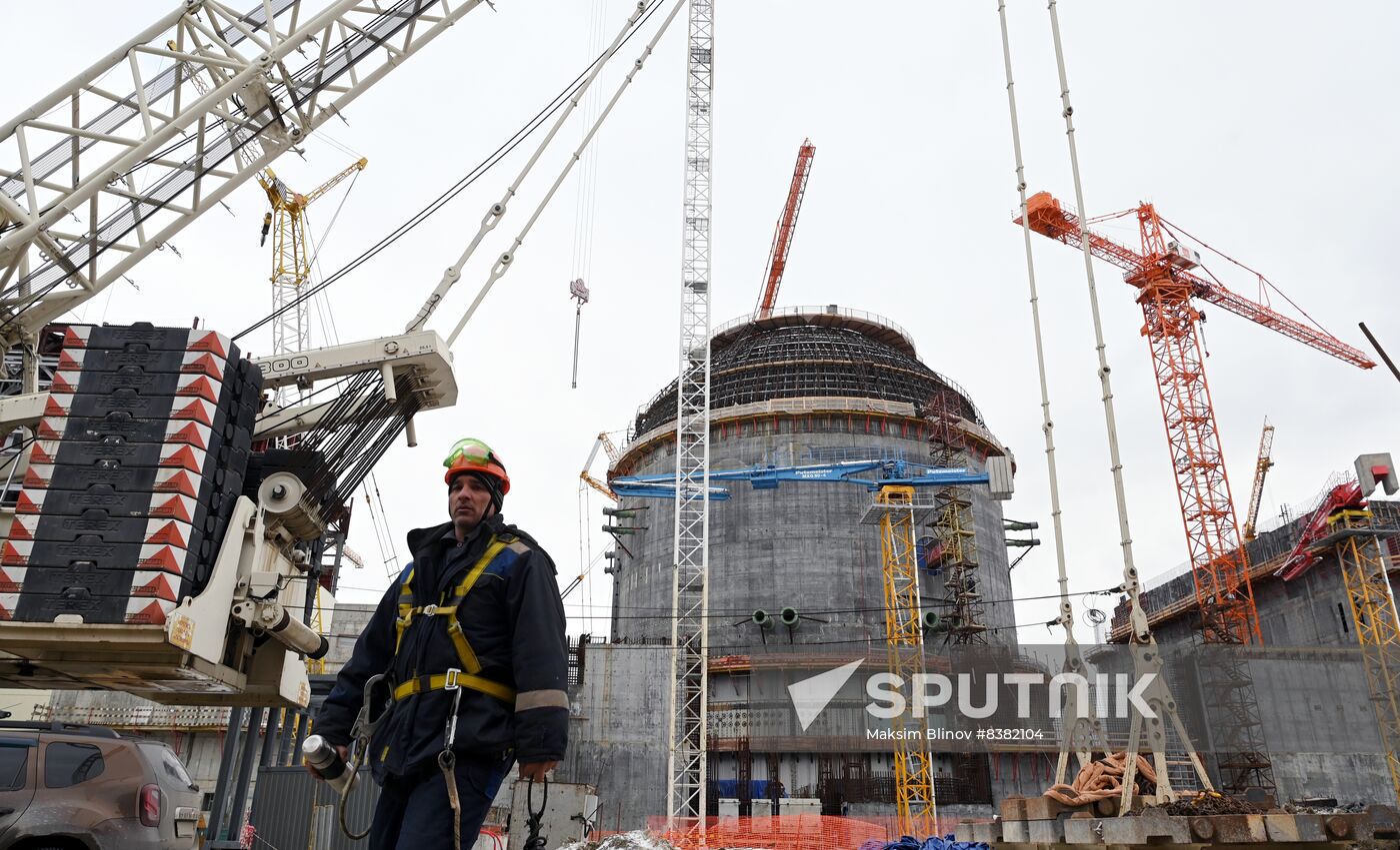 Russia Kursk II NPP Constructon Sputnik Mediabank