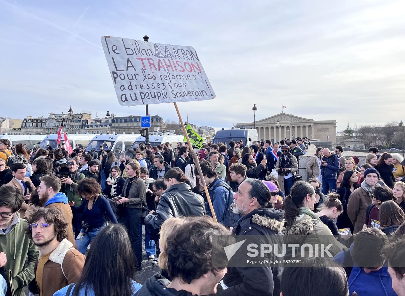 France Protests Sputnik Mediabank