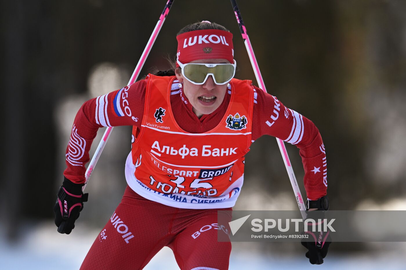 Russia CrossCountry Skiing Championship Women Sputnik Mediabank