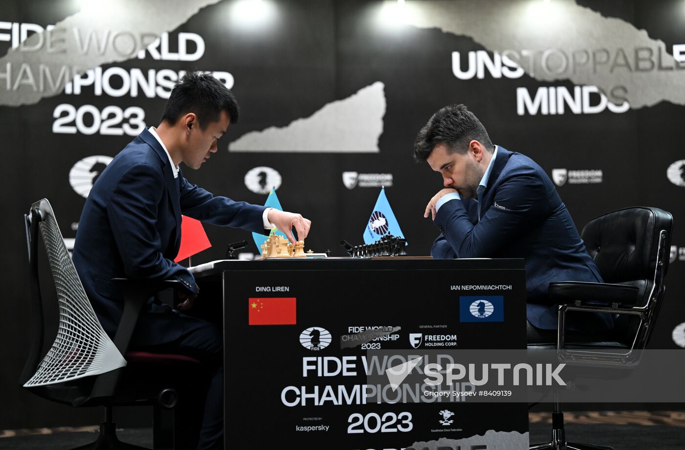 Kazakhstan Chess World Championship Match Sputnik Mediabank