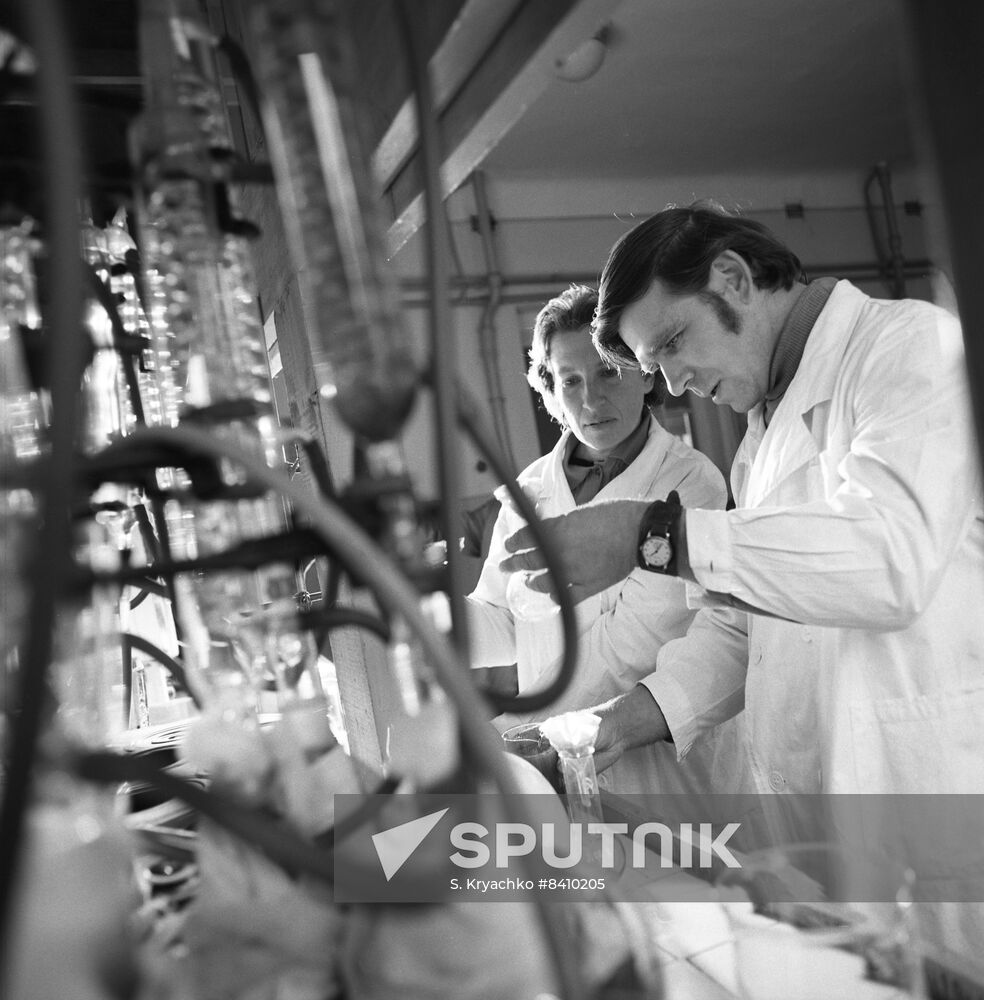 Experimental station for medicinal plants