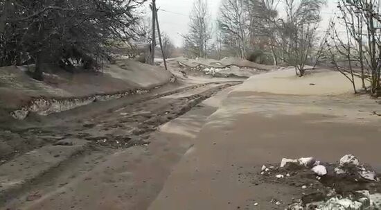 Russia Volcano Eruption