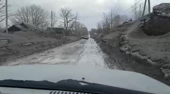 Russia Volcano Eruption