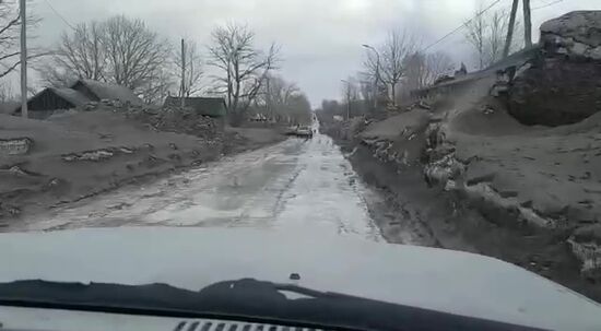 Russia Volcano Eruption