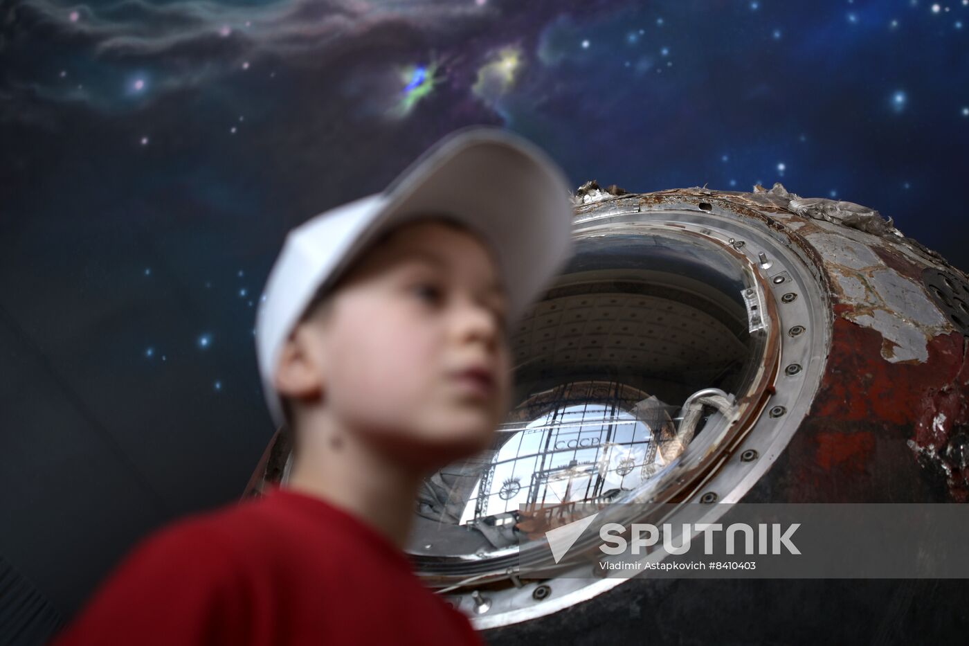 Russia Cosmonautics Day Space Capsule