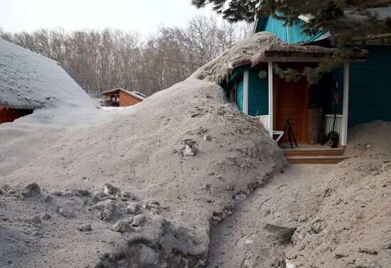 Russia Volcano Eruption