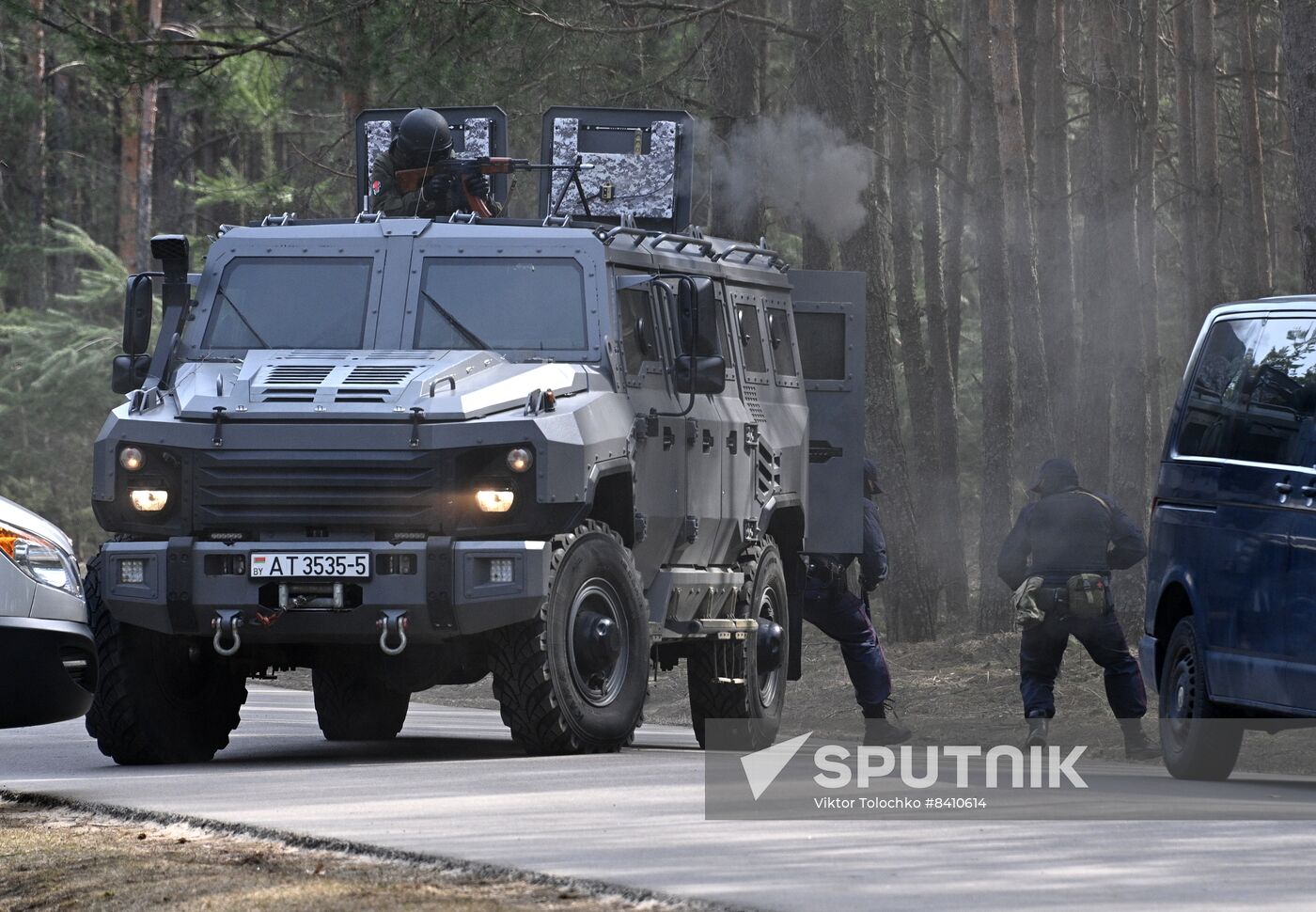 Belarus Territorial Defence Exercise
