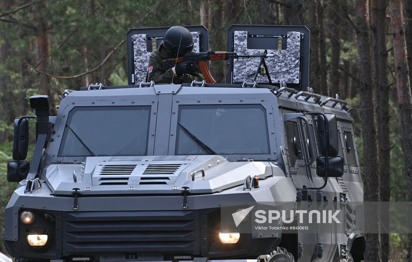 Belarus Territorial Defence Exercise