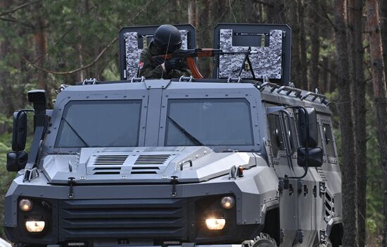 Belarus Territorial Defence Exercise