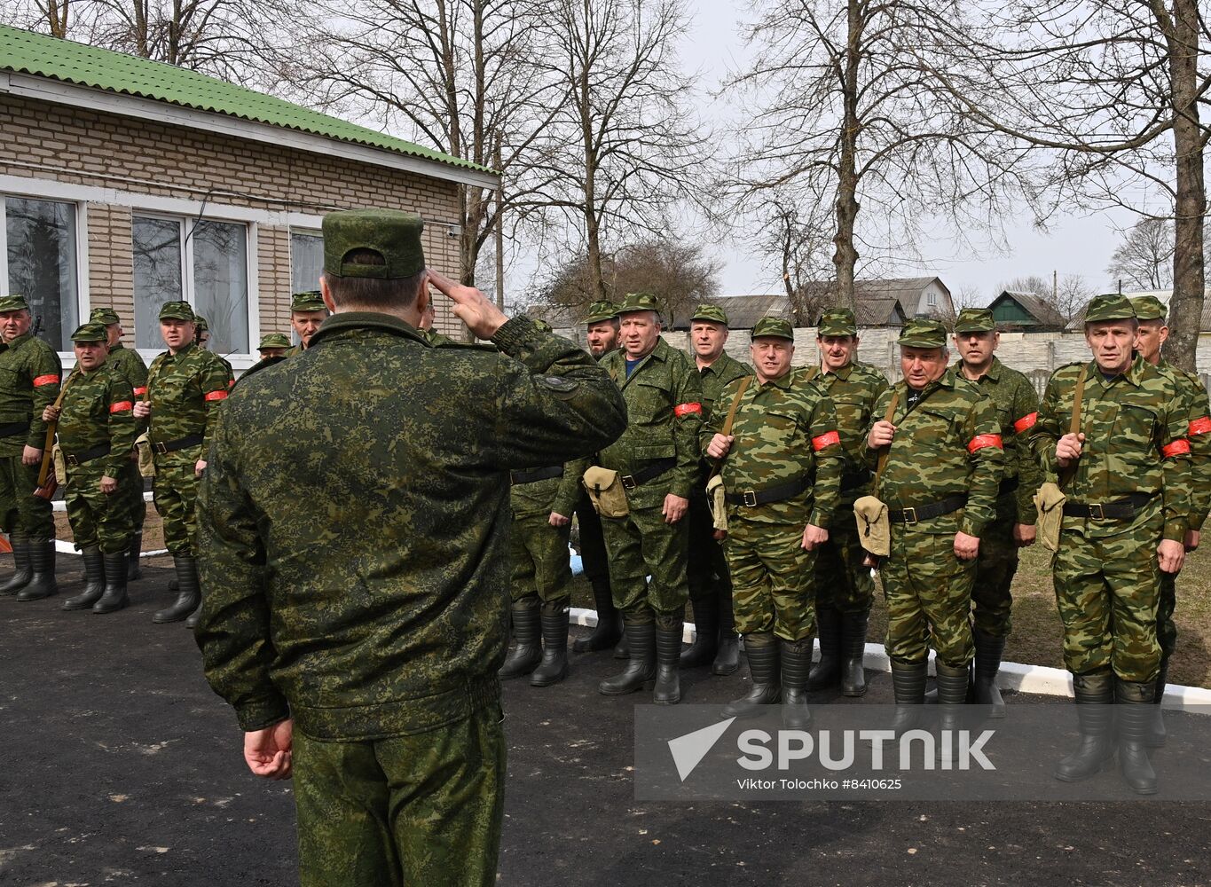 Belarus Territorial Defence Exercise