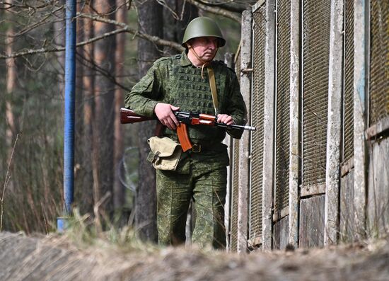 Belarus Territorial Defence Exercise