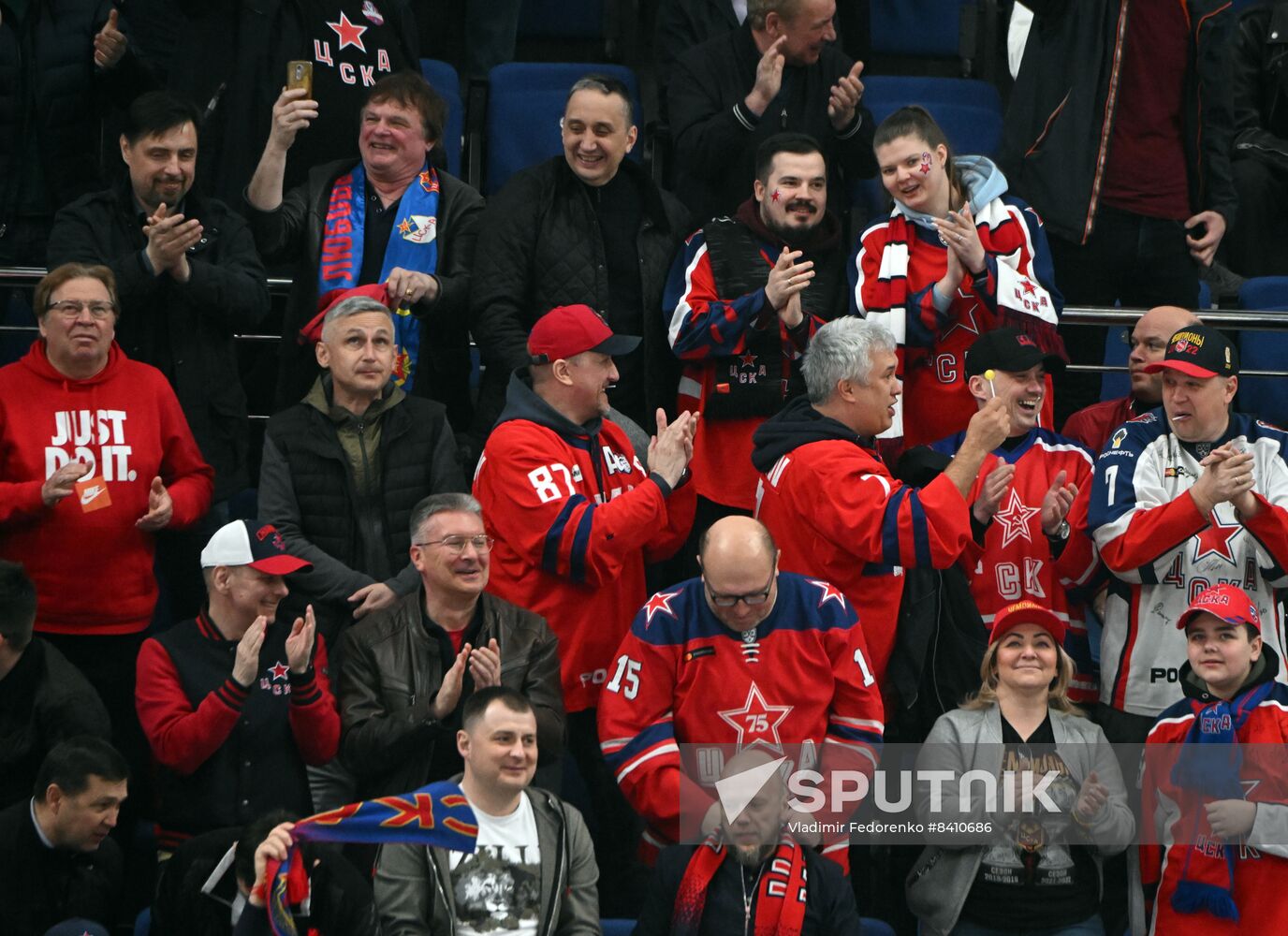 Russia Ice Hockey Kontinental League CSKA - SKA