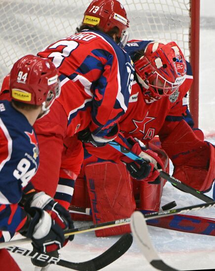 Russia Ice Hockey Kontinental League CSKA - SKA