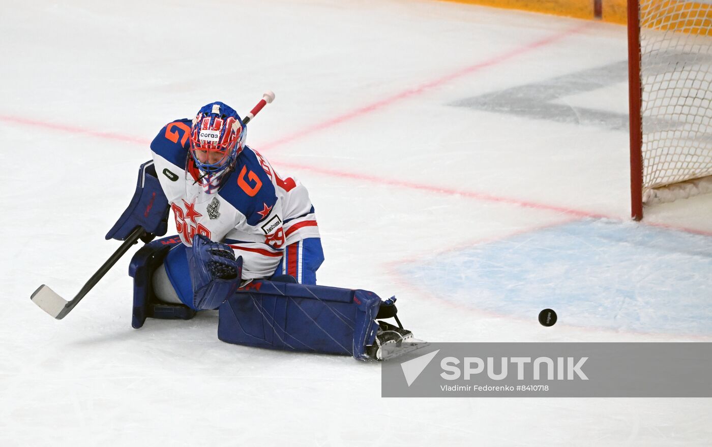 Russia Ice Hockey Kontinental League CSKA - SKA