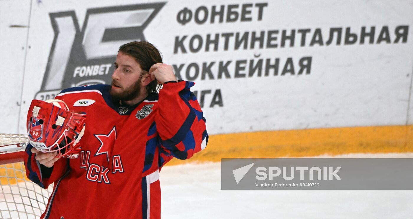 Russia Ice Hockey Kontinental League CSKA - SKA