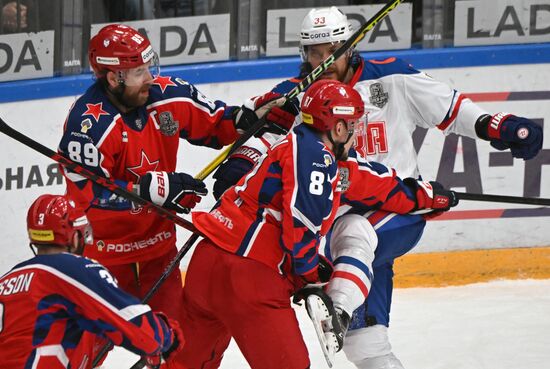 Russia Ice Hockey Kontinental League CSKA - SKA