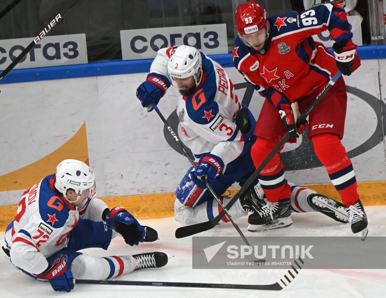 Russia Ice Hockey Kontinental League CSKA - SKA