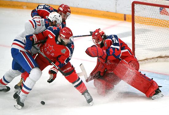 Russia Ice Hockey Kontinental League CSKA - SKA