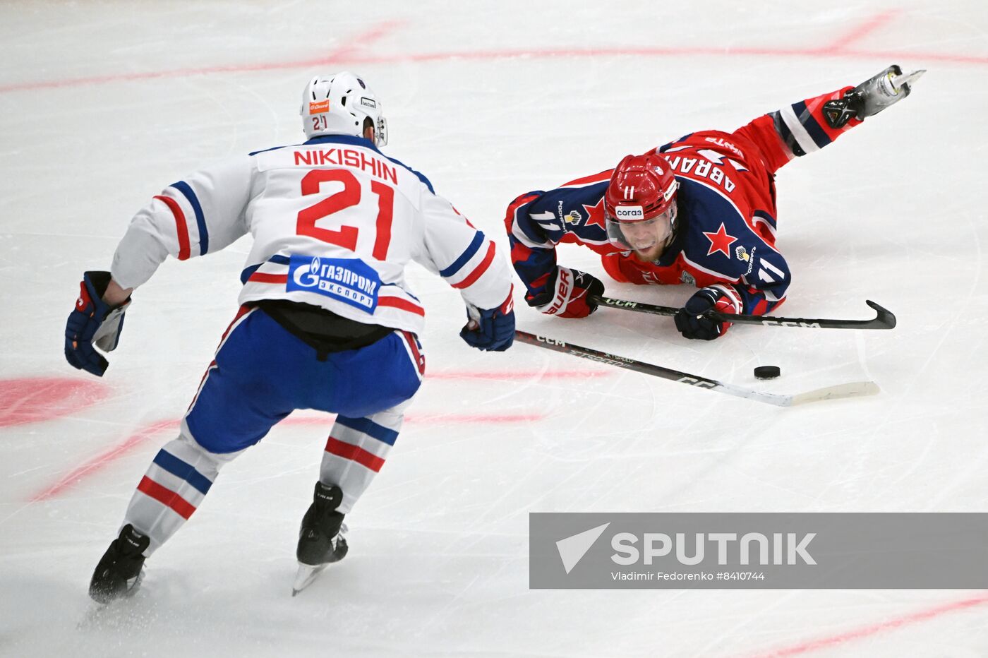 Russia Ice Hockey Kontinental League CSKA - SKA