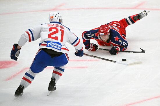 Russia Ice Hockey Kontinental League CSKA - SKA