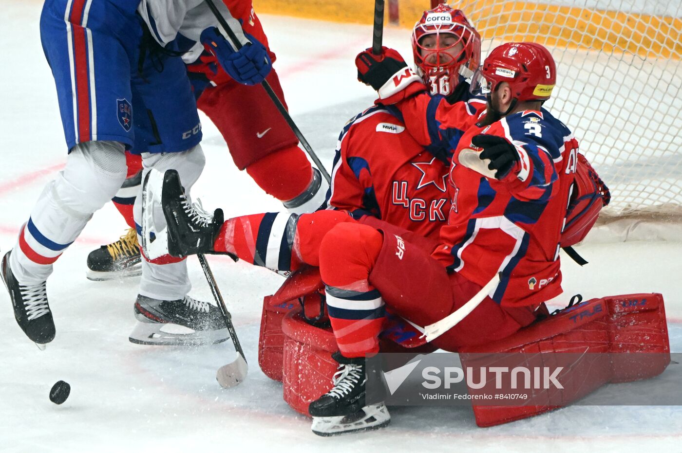 Russia Ice Hockey Kontinental League CSKA - SKA