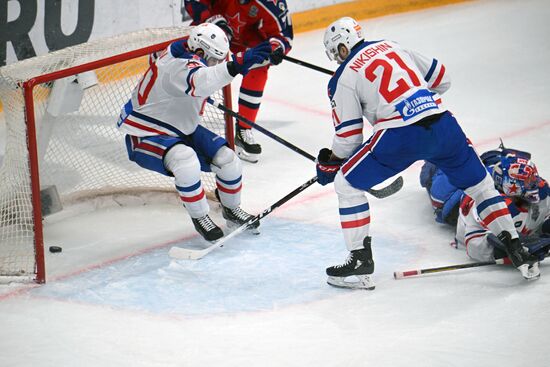 Russia Ice Hockey Kontinental League CSKA - SKA