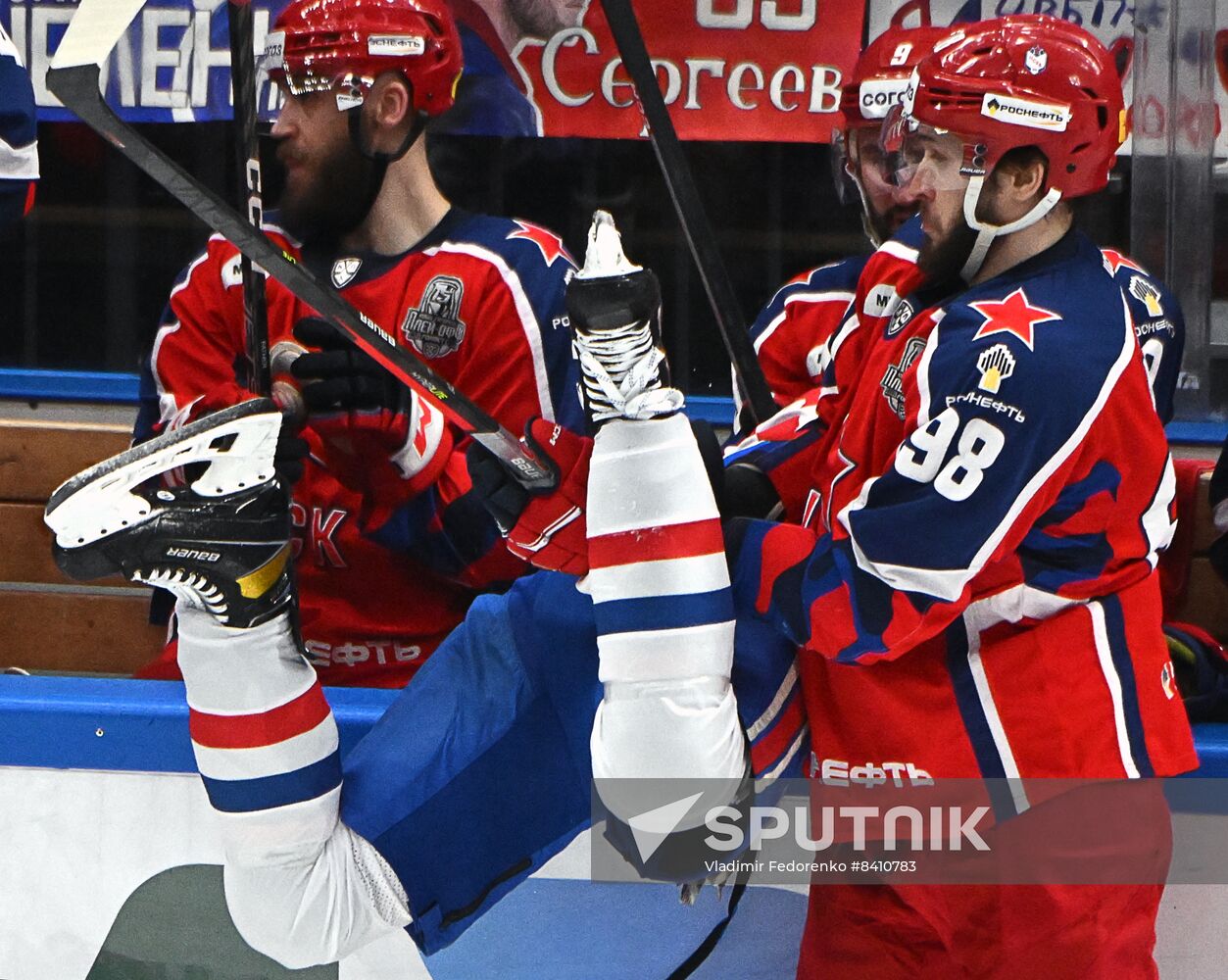 Russia Ice Hockey Kontinental League CSKA - SKA