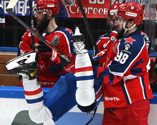 Russia Ice Hockey Kontinental League CSKA - SKA