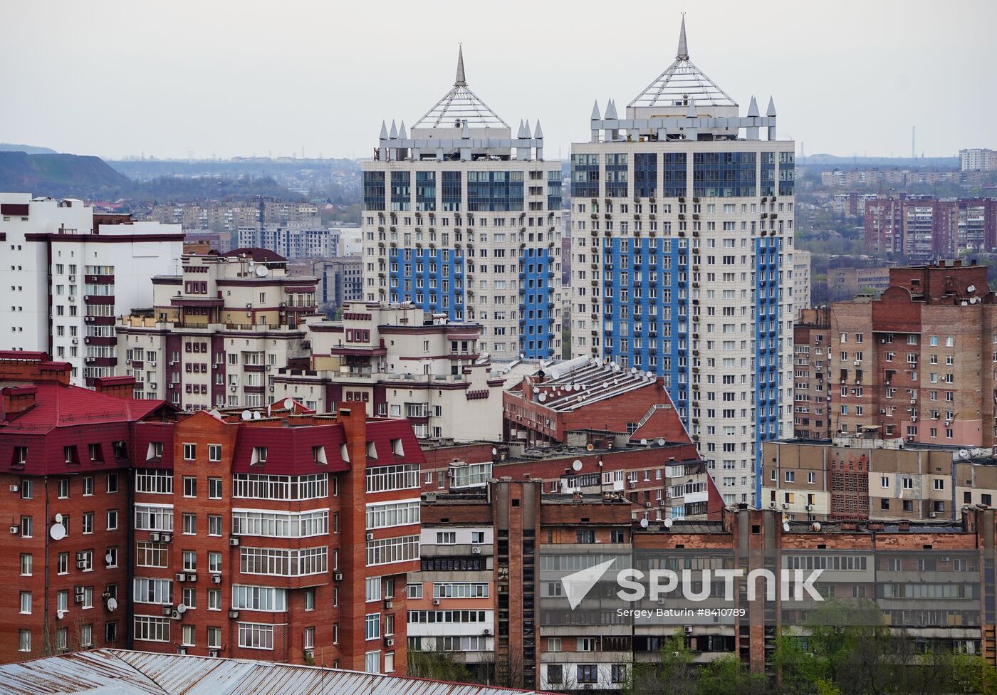 Russia DPR Cityscape