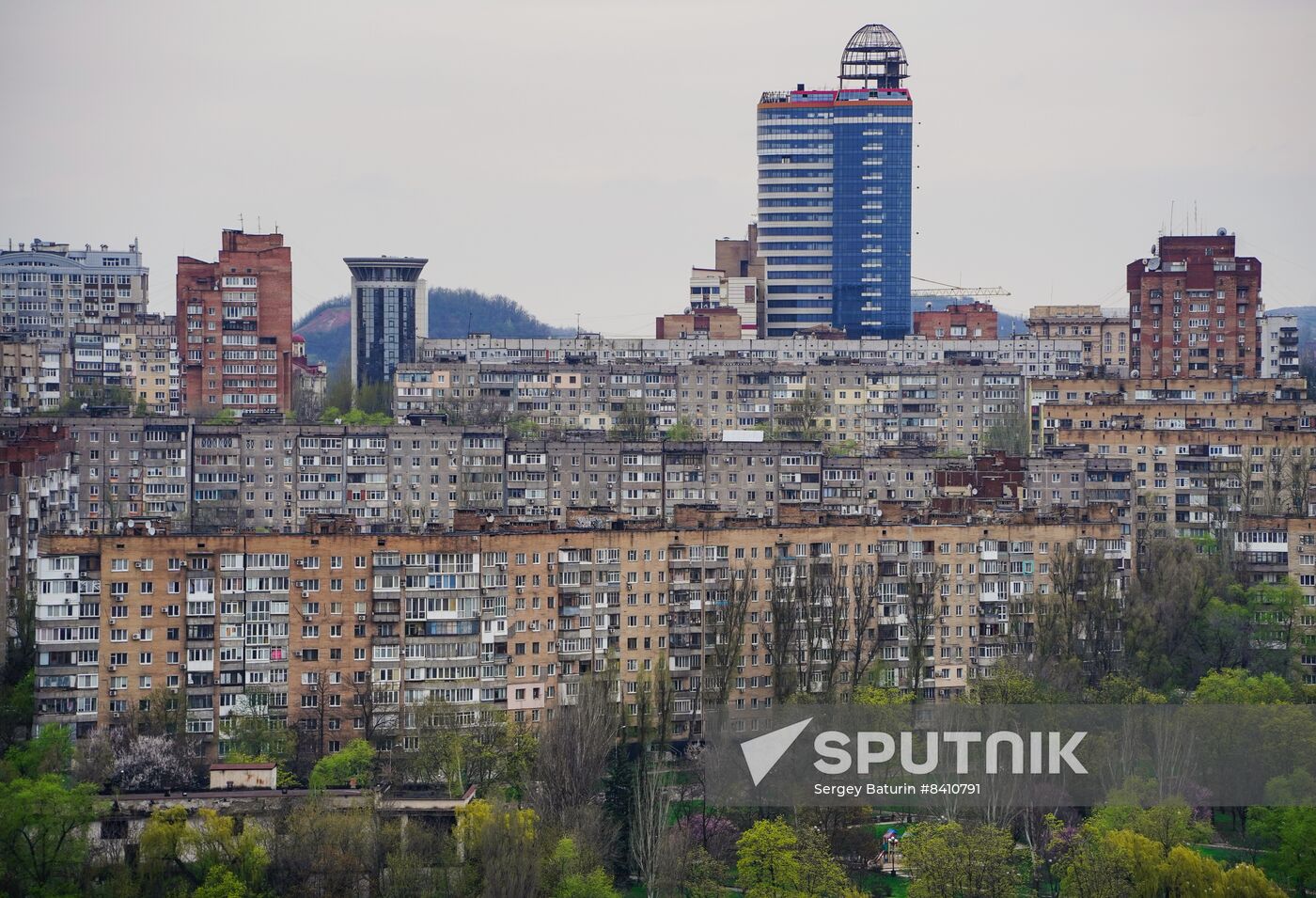 Russia DPR Cityscape