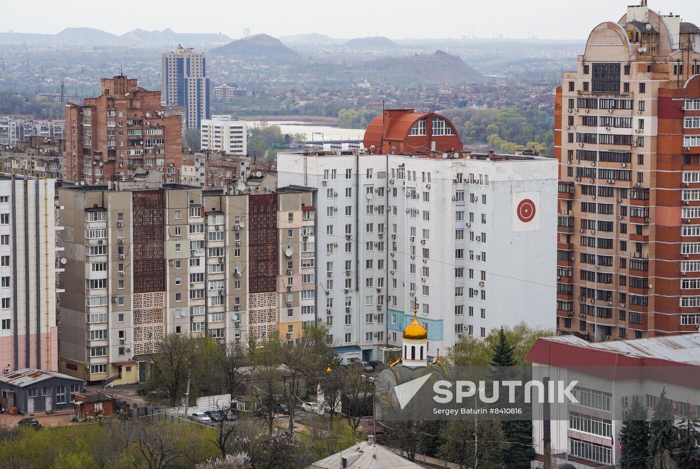 Russia DPR Cityscape