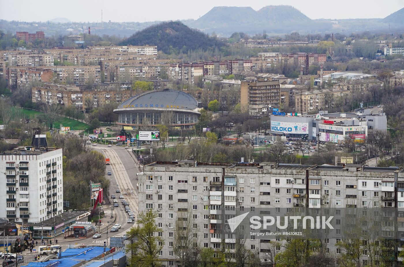 Russia DPR Cityscape