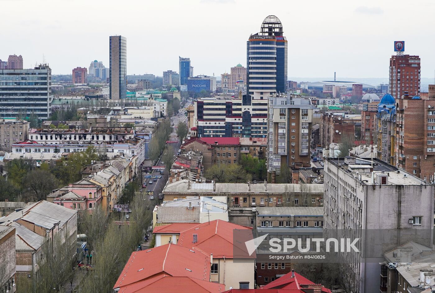 Russia DPR Cityscape