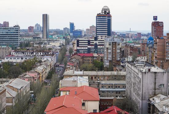 Russia DPR Cityscape